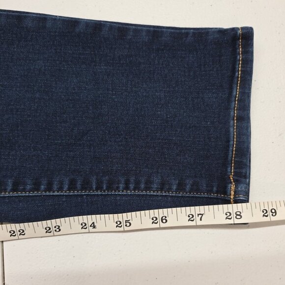 a.n.a Jeans Womens 16 High-Rise Skinny Button Fly Stretch Denim EUC - Picture 10 of 11